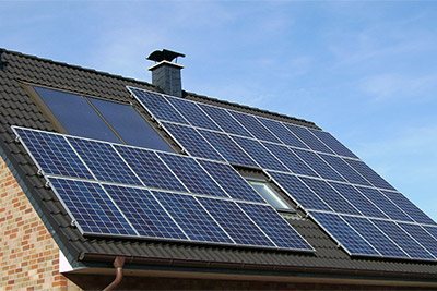 Solar panels in Tavira